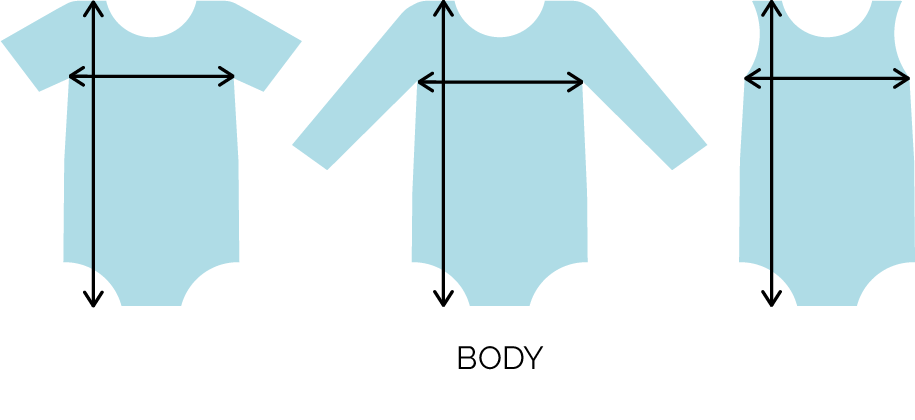 wymiary body w sklepie august